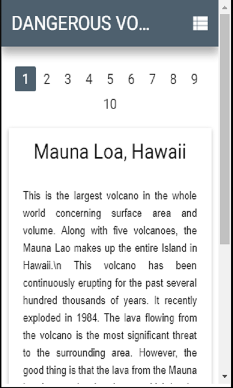 Volcano App Google Dangerous Volcanoes - App on Amazon Appstore