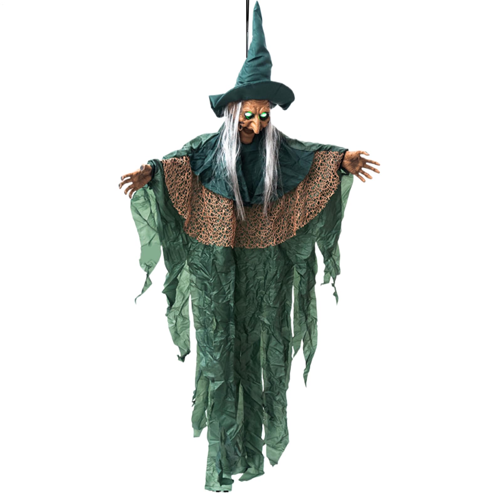 Dekoracja Halloweenowa Animowane Latające Ozdoby | Dekoracje Domowe na Halloween na Ganek, Taras, Podwórko, Ogród, Trawnik, Karnawał i Spotkania