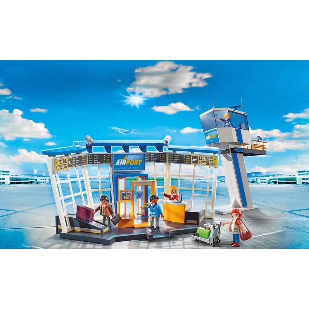 PLAYMOBIL City Action 5338 Lotnisko z wieżą kontrolną, od 4 lat