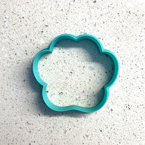 Sevimli Pati İzi Kurabiye Kalıbı ve Damga Seti - Kedi ve Köpek Temalı - Çok Amaçlı Şeker Hamuru, Kil Şekillendirici (4 cm)