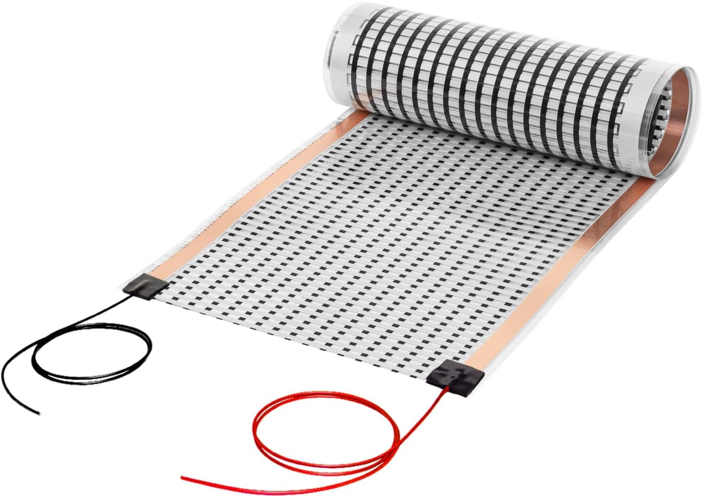 Infrarot Heizfolie 24V 20cm Breit - Fußbodenheizung 1m