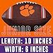 Franklin Sports NCAA Clemson Tigers Football