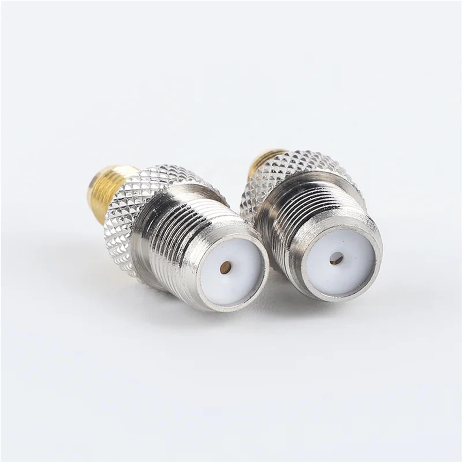 Adaptateur coaxial RF F vers SMA, 5/20/100 pièces, connecteur Jack Femelle Type F vers SMA Femelle/RP SMA Femelle