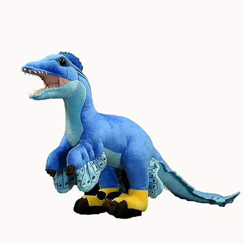 Juguetes de peluche de microraptor de simulación, animales de peluche microraptor realistas suaves, juguetes de peluche de dinosaurio, regalos para
