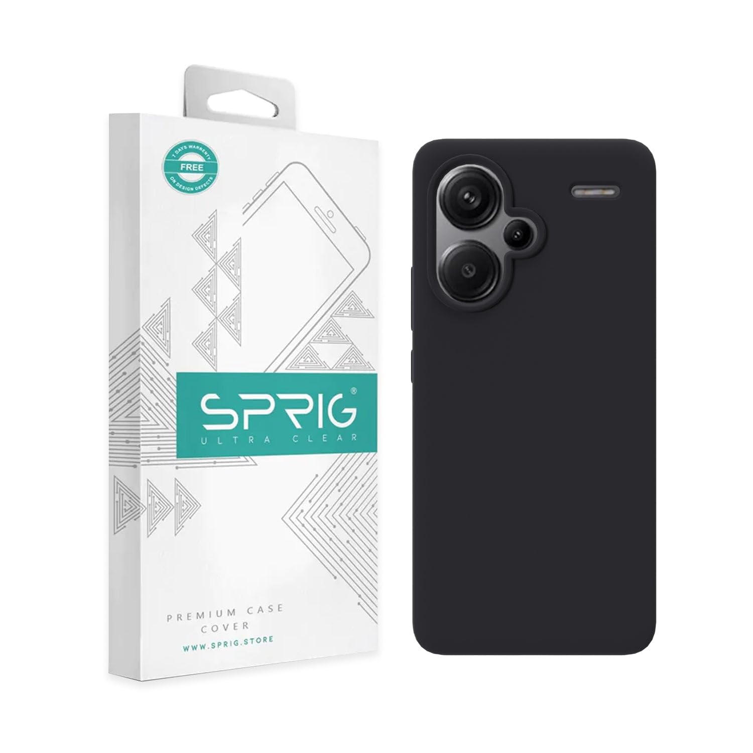 SPRIG Compatible with Redmi Note 13 Pro Plus Phone Liquid Silicone Premium Back Cover Drop Tested Shock Proof Mobile Case for Men, Women, Boys and Girls with Camera Protection (Dark Grey) (B0D4231TVH) Amazon Price History, Amazon Price Tracker