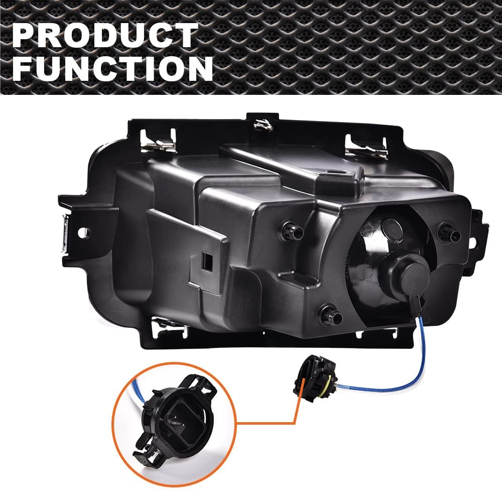 💡 Luces Antiniebla Transparentes Para Chevrolet Silverado 2013-2015 – Par Con Bombillas