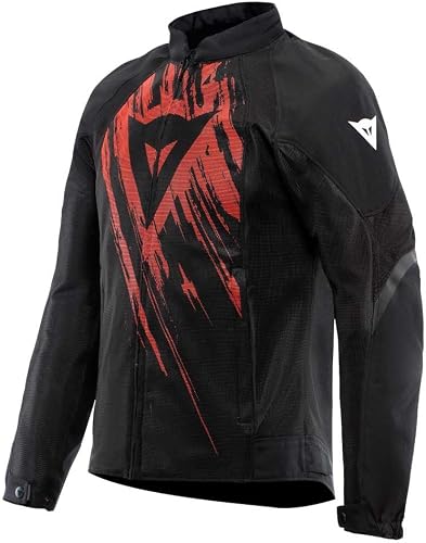 Dainese - Air Graphics Tex Jacket, Chaqueta de Moto de Verano, Ventilada y Liger