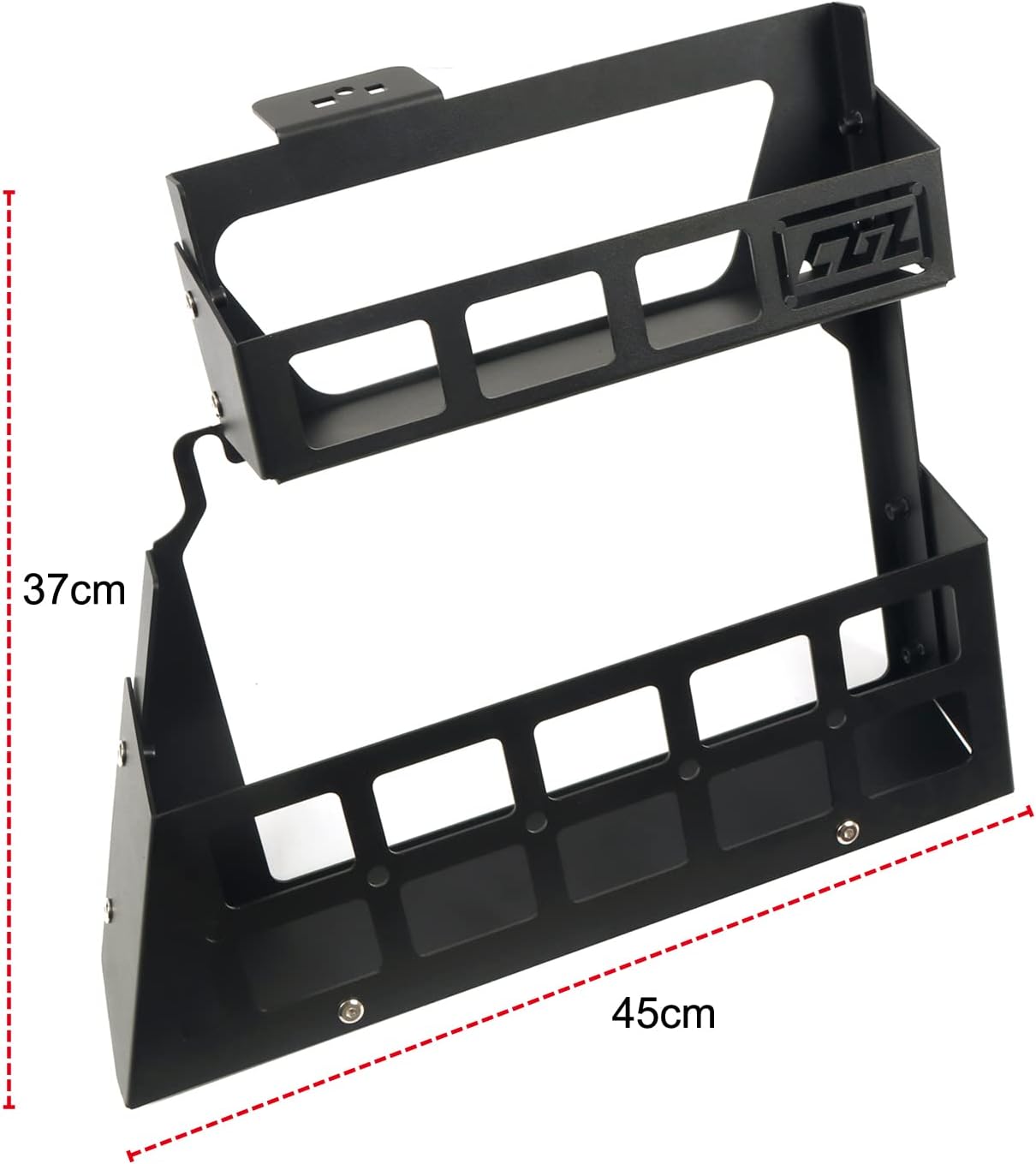 【Deesse】ランドローバー ディフェンダー 110 2020~2025 に対応 リアラック トランク収納ラック 拡張棚 多機能