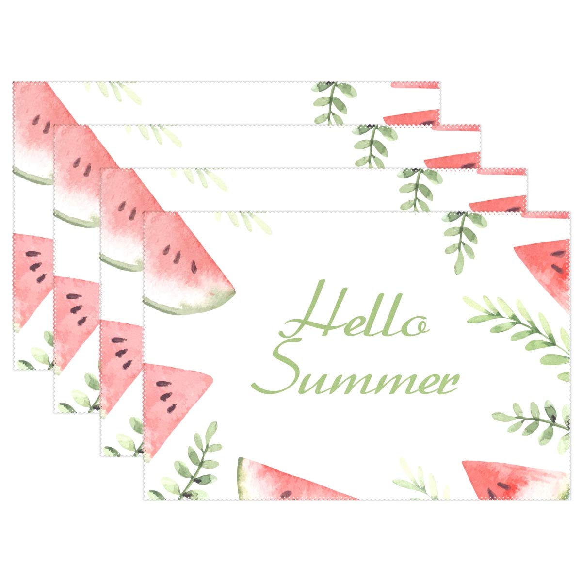 Quilted Watermelon Placemat Pattern FREE Quilt Patterns
