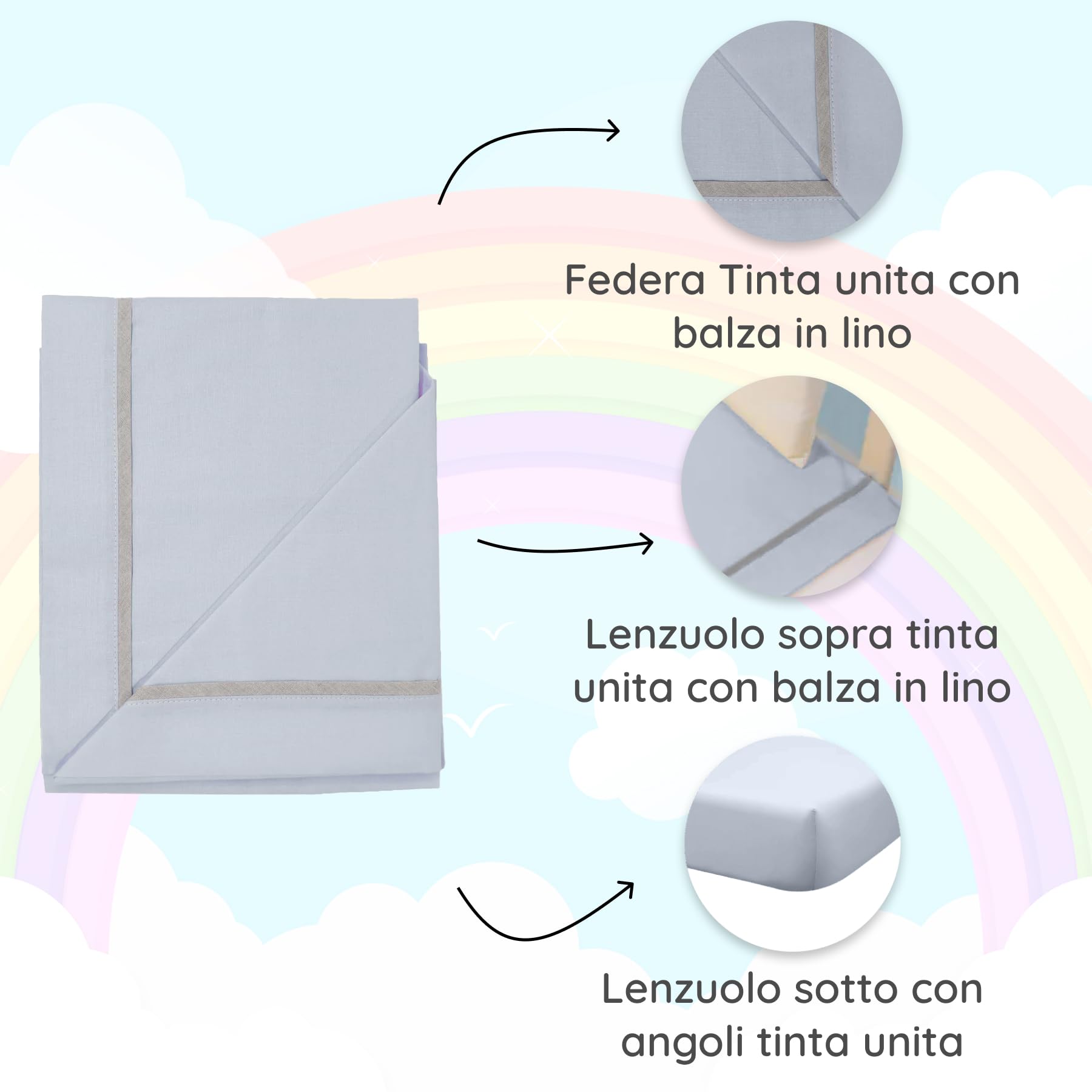 Linen Plus Set Lenzuola Per Ragazzi 3 Pezzi - Camion E Trattori - Microfibra Morbida Per Letto Singolo
