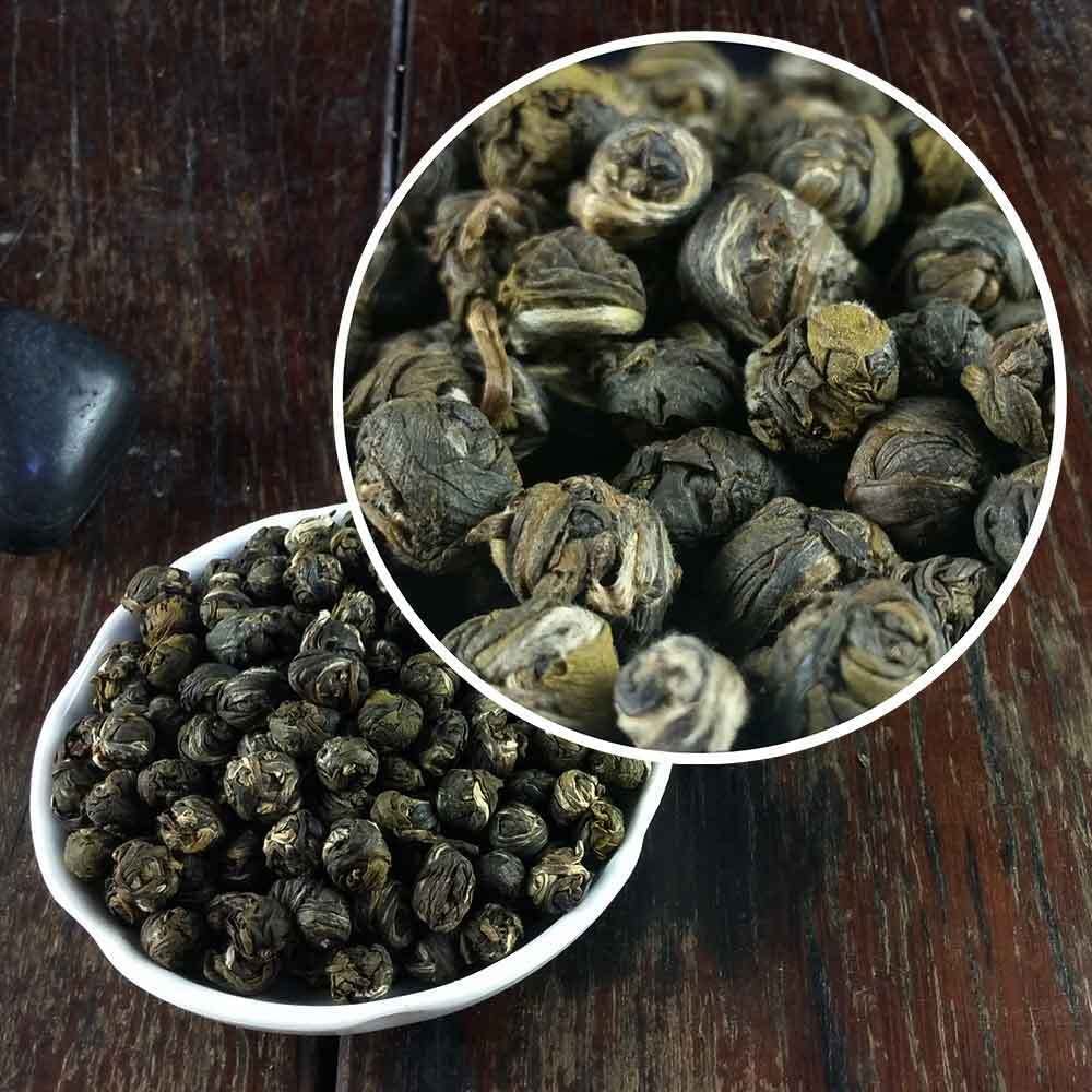 Cina Tè alle erbe Tè verde al gelsomino Tè profumato al fiore di Molihua Tè sfuso in foglia (500g)