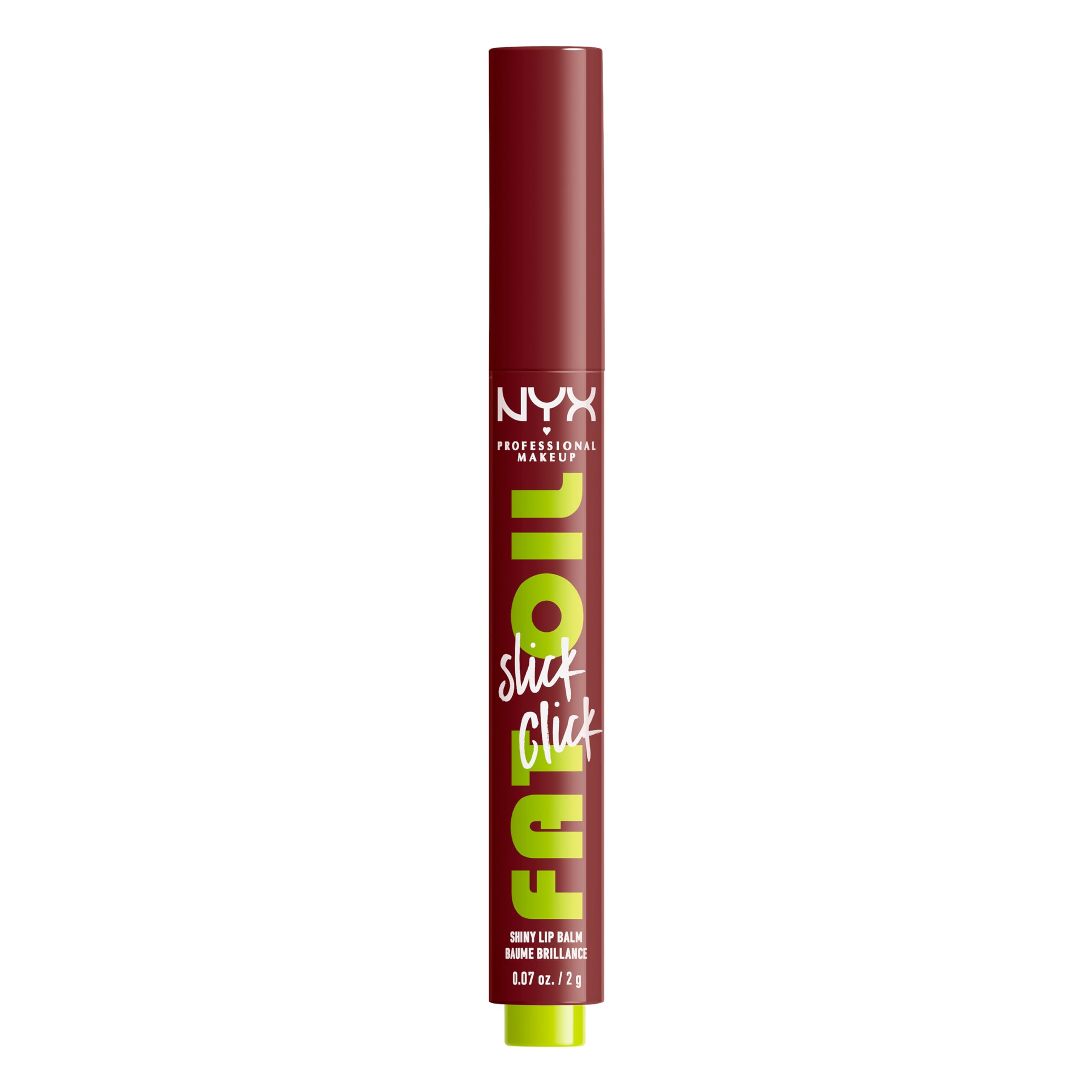 Lip Balm, Fat Oil Slick Click Lip Balm, Up to 12H Hydration, Infused with Avacado, Cloudberry and Rasberry Oil, Shade In a Mood, 2g