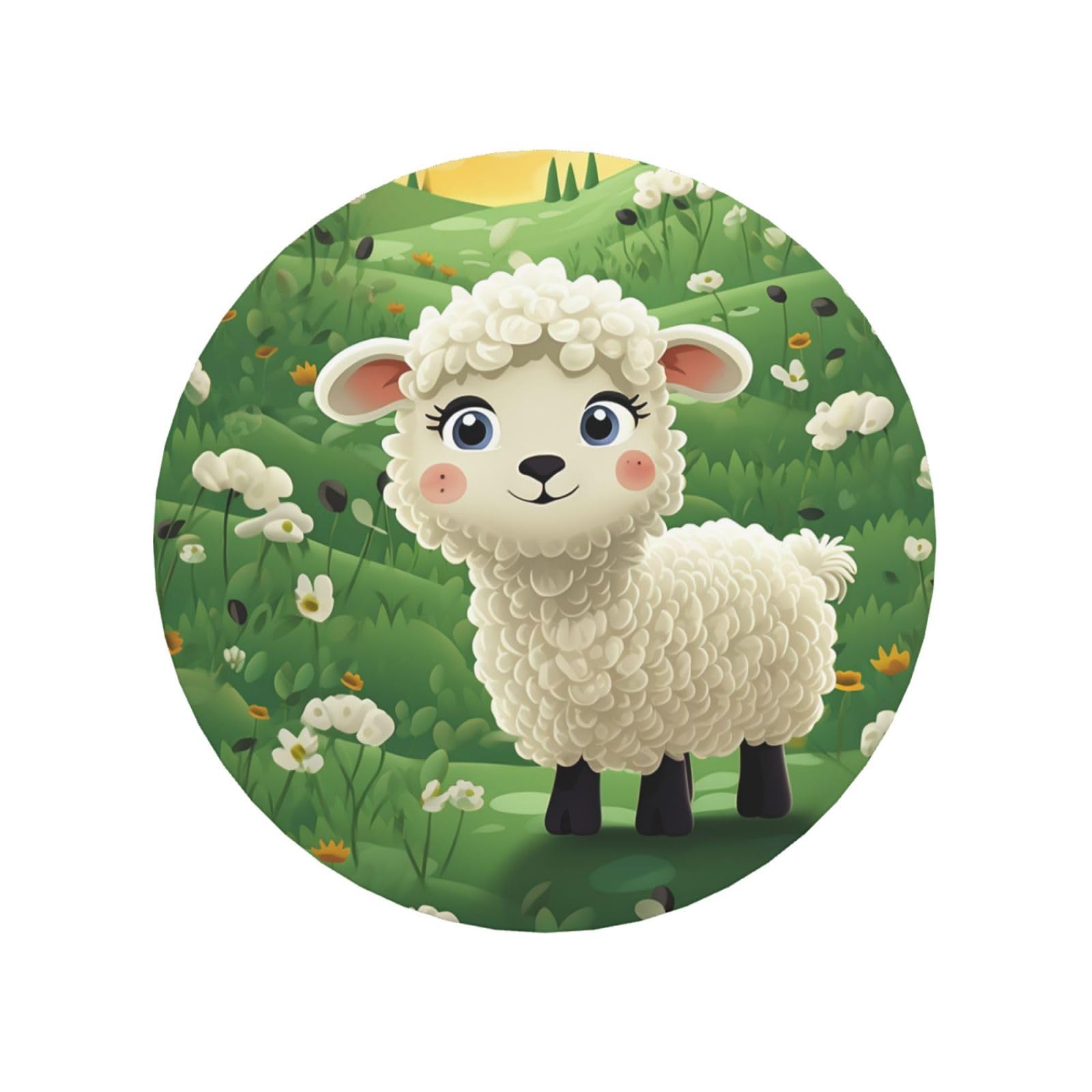 Cute Cartoon Sheep Fridge Magnets Cute Strong Refrigerator Magnets Fun Magnet for Locker Office Whiteboard Decor, Door Magnets Decorative Magnetic Stickers for Home Decor