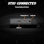 AOC Q27GAZD 27" QD OLED Gaming Monitor, QHD 2560 x 1440, 240Hz 0.03ms, HDMI 2.0 x1, Display Port x1, G-Sync Compatible, Console Gaming Ready, 3-Year Zero-Bright-Dot