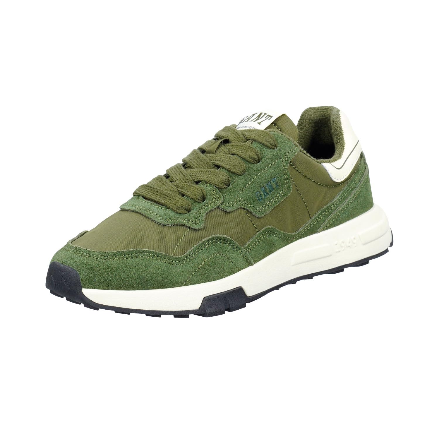 GANT FOOTWEAR Men Youtron Sneaker, Olive, 11 UK