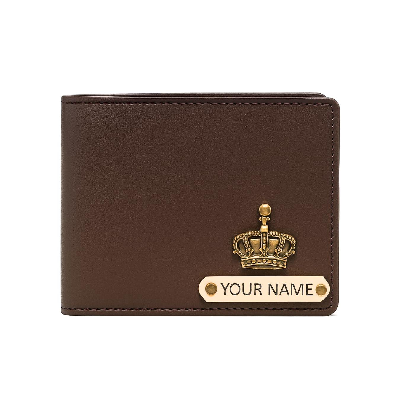 TCG Personalized Name & Charm Imported Leather Mens Wallet | Gifts for Men Husband Boyfriend Employees Clients Colleagues Friend (Brown)-image-39