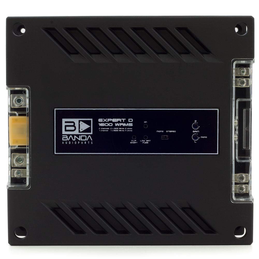 BANDA EXPERT D 1602 アンプ Módulo Amplificador Banda Expert 1602 1600W RMS 2 Canais 2 Ohms