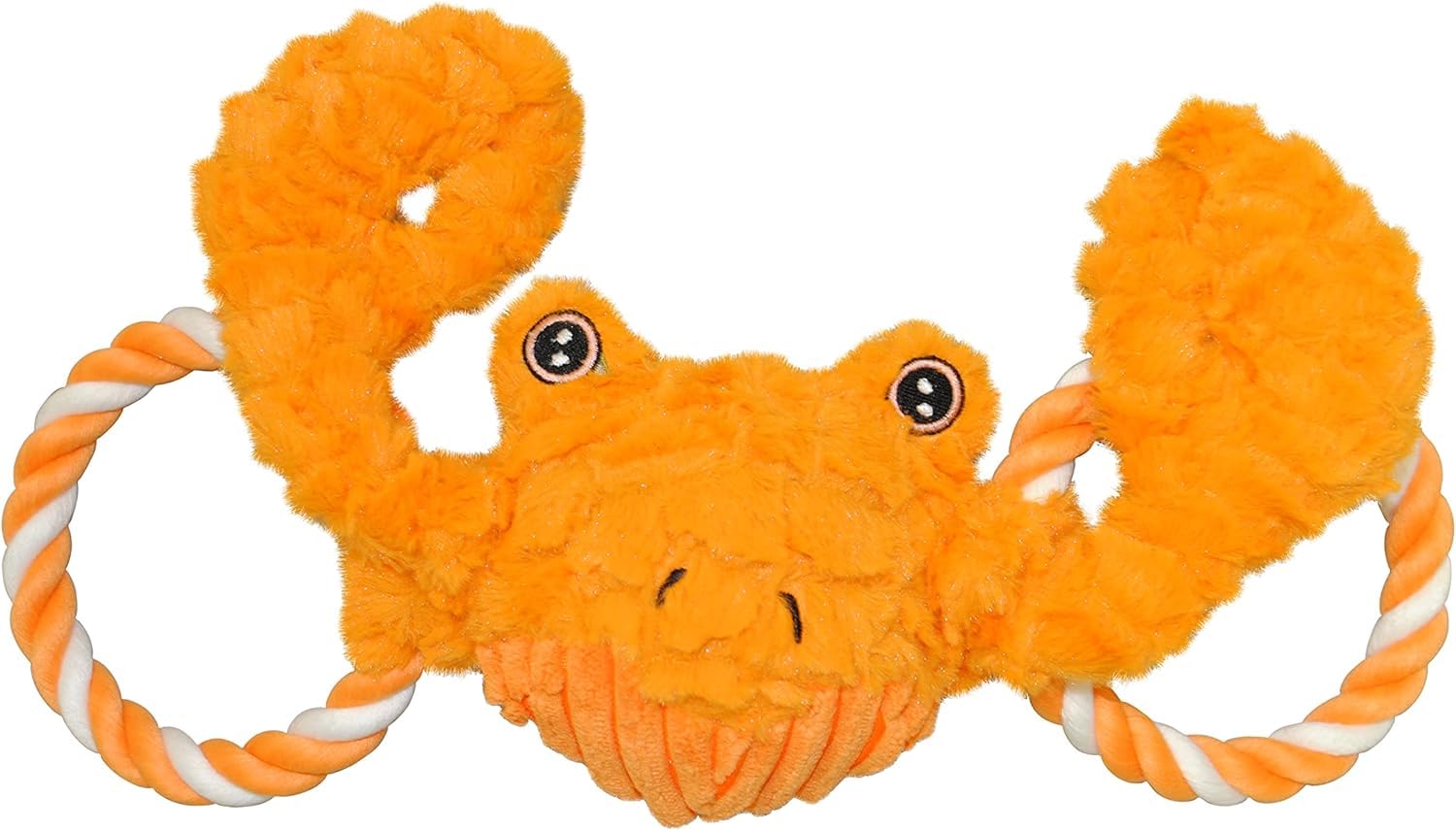 Jolly Pets Tug-A-Mals Crab Dog Toy, Large
