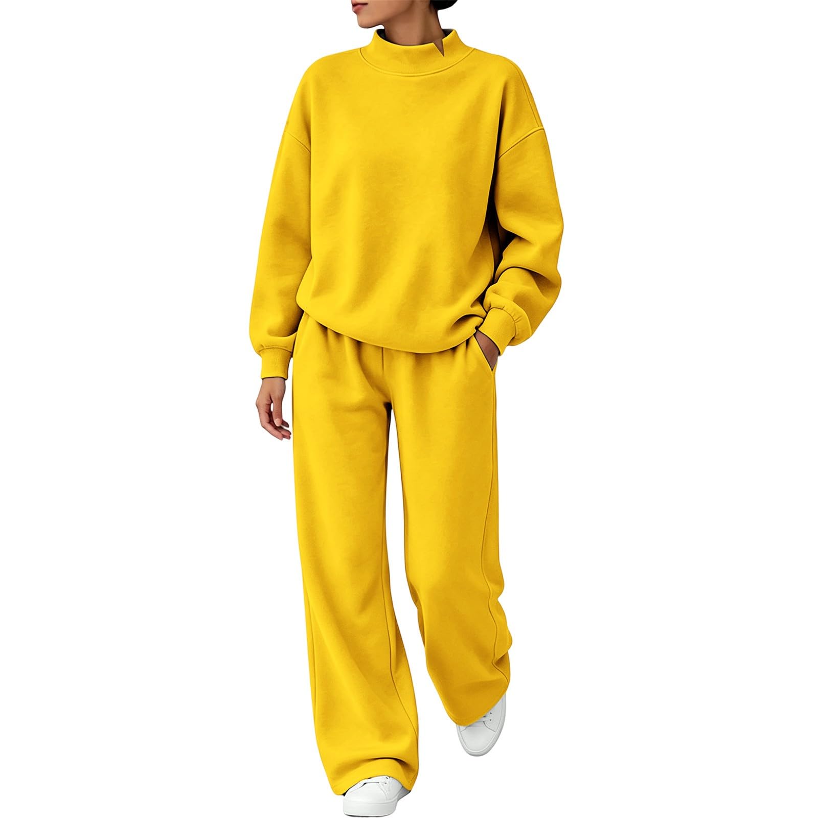 Chándal para mujer, conjunto de chándal de dos piezas, traje deportivo para