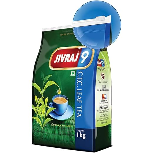 Jivraj 9 CTC Tea Leaf 1 Kg