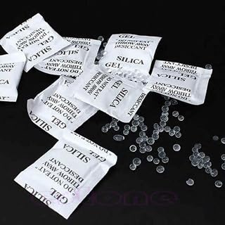 Ankexin Sachets Desiccant 100 Packets Lot Silica Gel Pouches Moisture Proof for Shoes Get Mouldy Accessory
