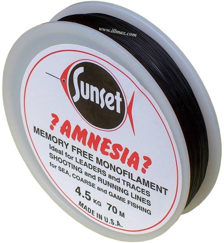Sunset Amnesia Black Memory Free Monofilament (20lb)
