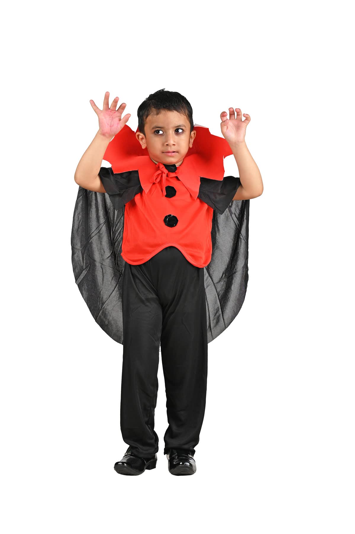 BookMyCostumeDracula Vampire Kids Fancy Dress Costume | Halloween Theme | Imported