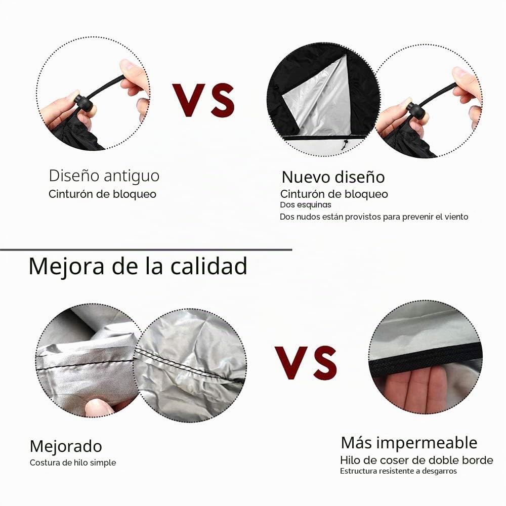 Keyohome,Funda para balancín y columpio de jardín de 2 plazas, funda hamaca impermeable resistente para exteriores, con protección solar protegida contra los rayos UV Oxford 210D,160x125x170 cm