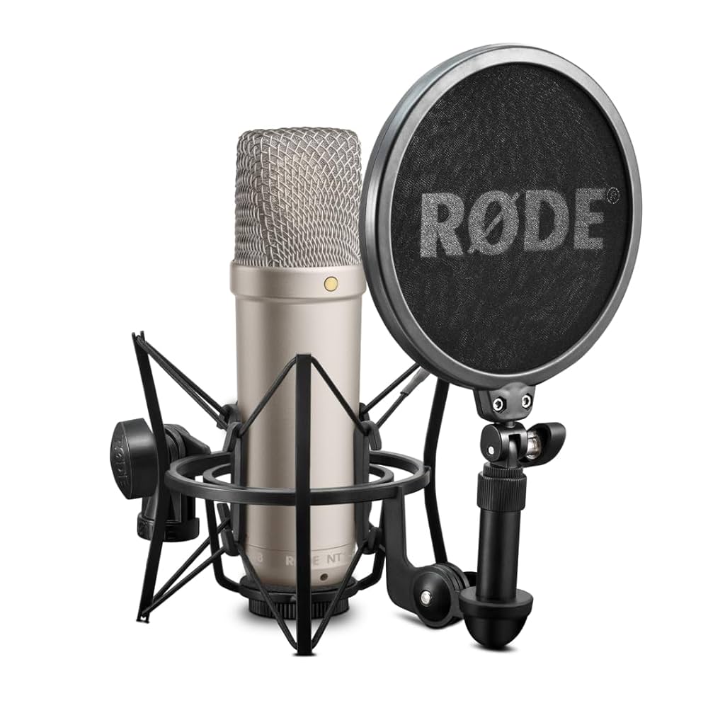 配信機器・PA機器・レコーディング機器 RODE Microphones NT1-A Condenser RODE NT1A Cardioid Condenser Microphone - Ultra-Low Noise