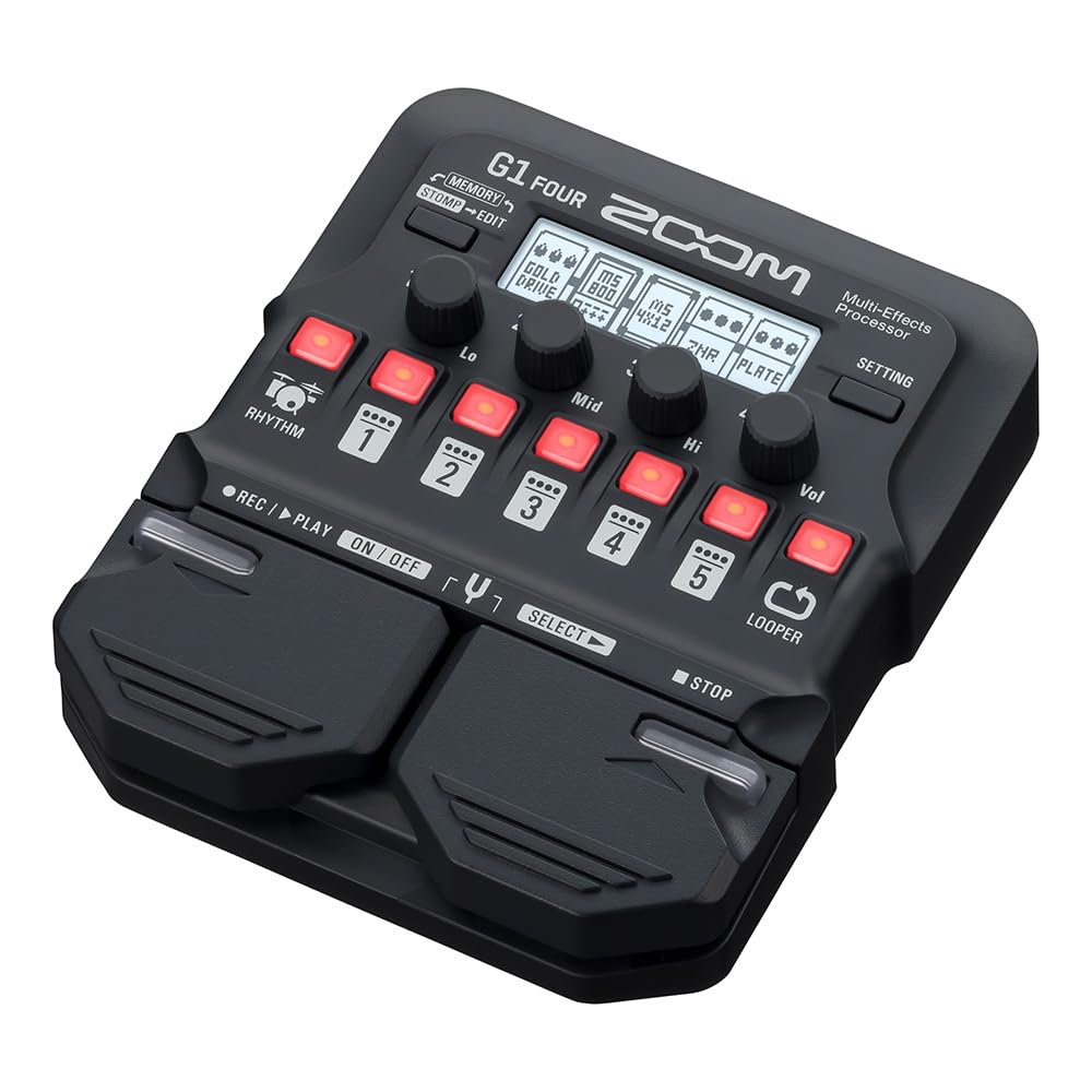 Amazon.co.jp: ZOOM ズーム G1 FOUR ギター用マルチエフェクター
