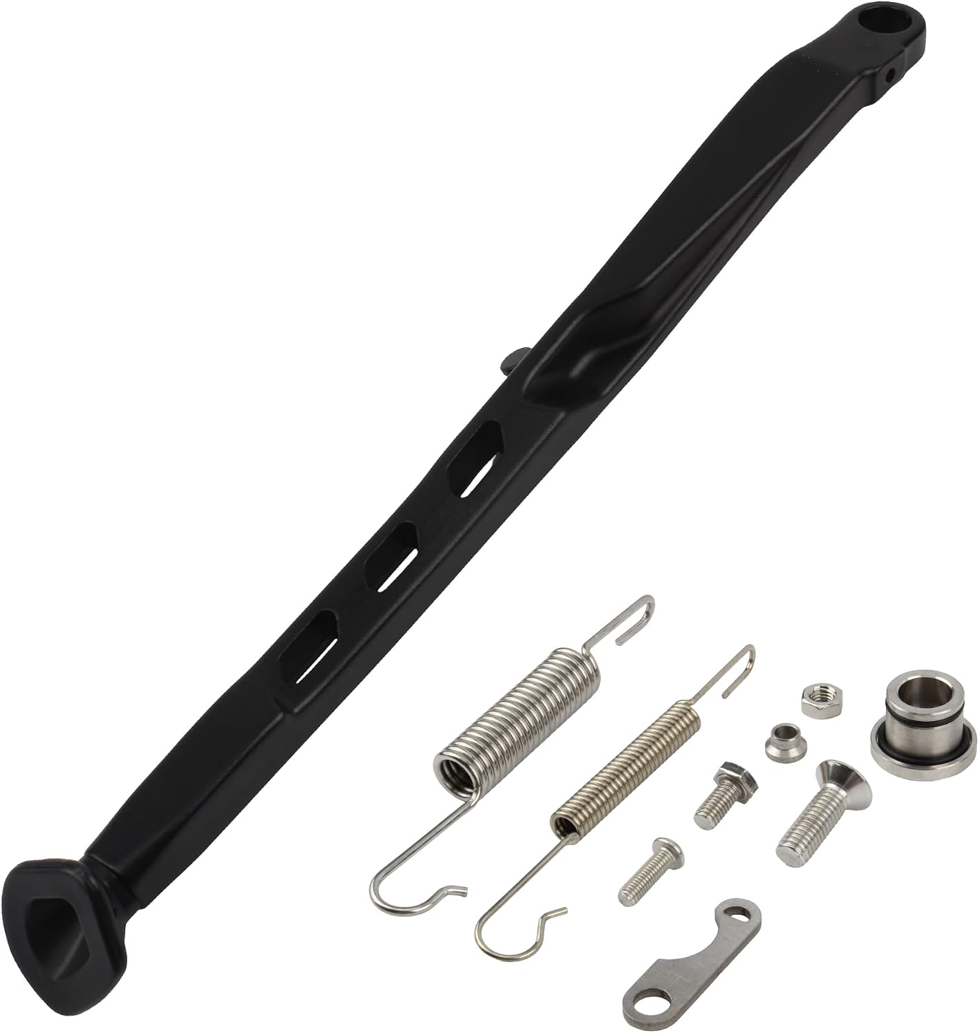 Dirt Bike Kickstand Side Stand Kit Compatible with XC EXC TE TX XCW FE EX EC ES EC - f 125 150 250 300 350 450 500 2023-2024 black