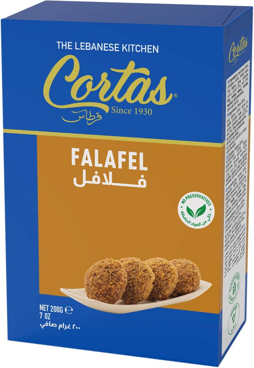 Cortas - Falafel Instant Mix, 7oz (200g), Product of Lebanon (Pack of 1)