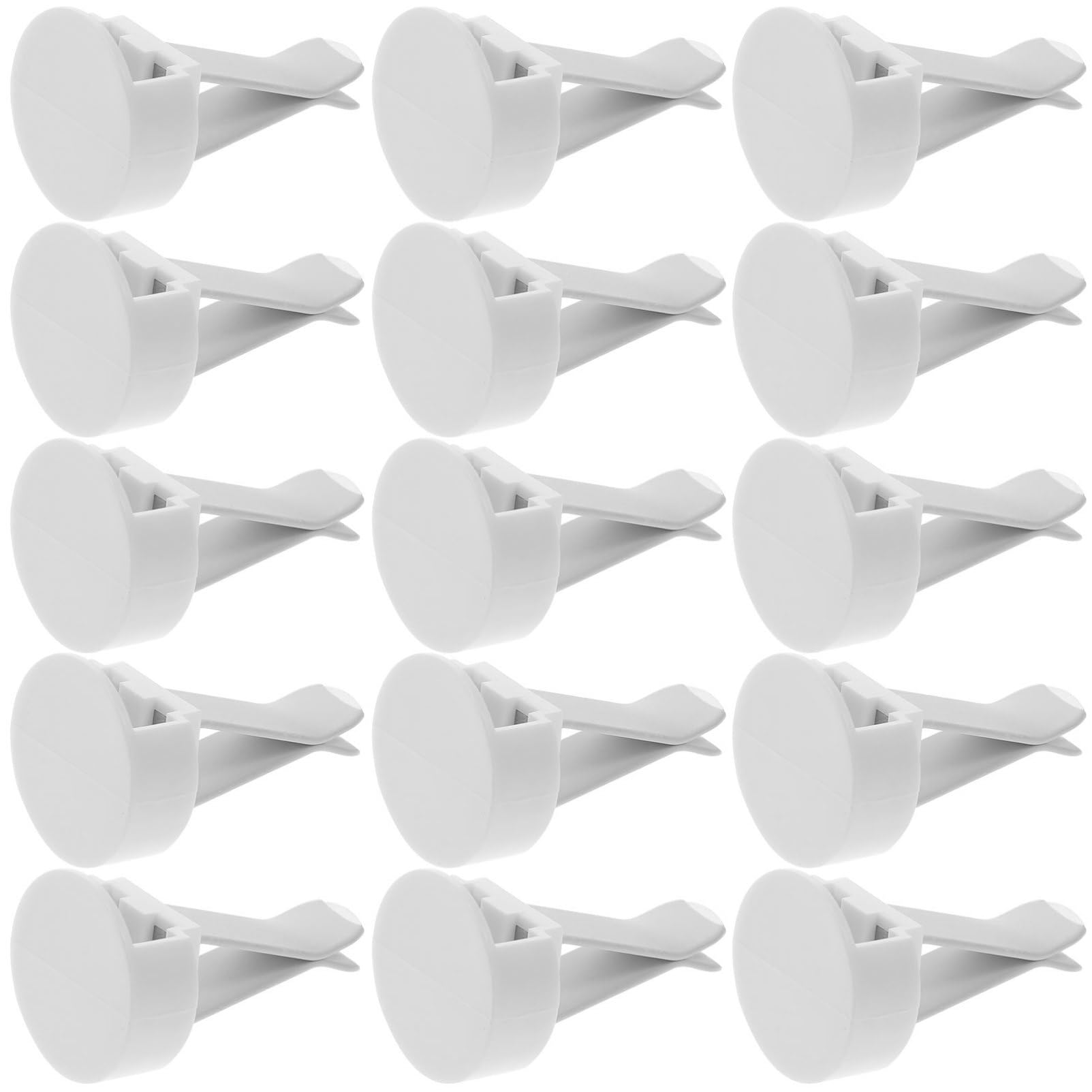 GLEAVI 100pezzi Clip Per Ventilazione Auto Clip Fissaggio Profumatori Per Auto Facili Da Installare Design Semplice e Resistente Compatibili Con Ventilazione Di Accessori Decorativi Per