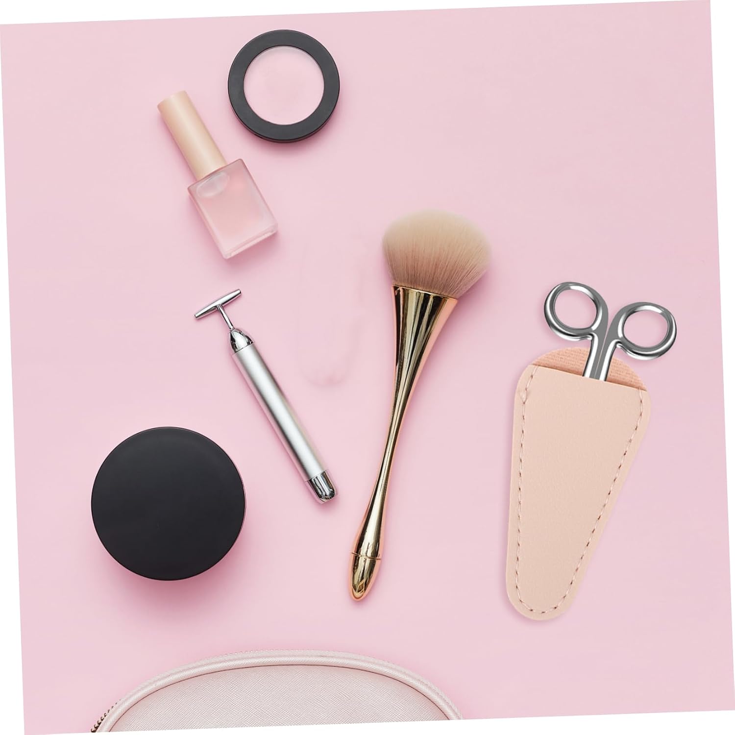 8pcs Cuticle Scissor Covers Nipper Protective Cap Manicure Scissor Holder for Nail Care