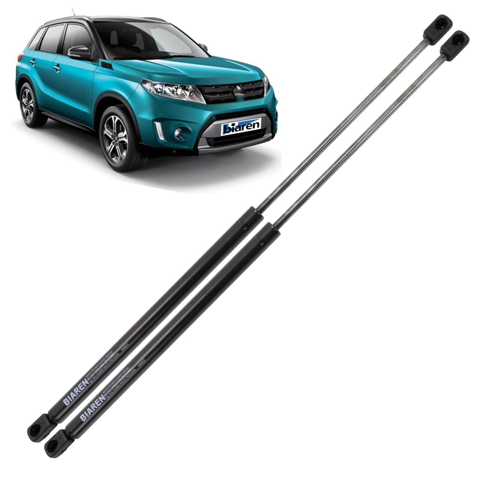 2x Rear Tailgate Boot Gas Struts For Suzuki Vitara IV Mk4 LY (2015-2022) Lift Support System 430 (N) 492 MM 81850-86R00 8185054P01