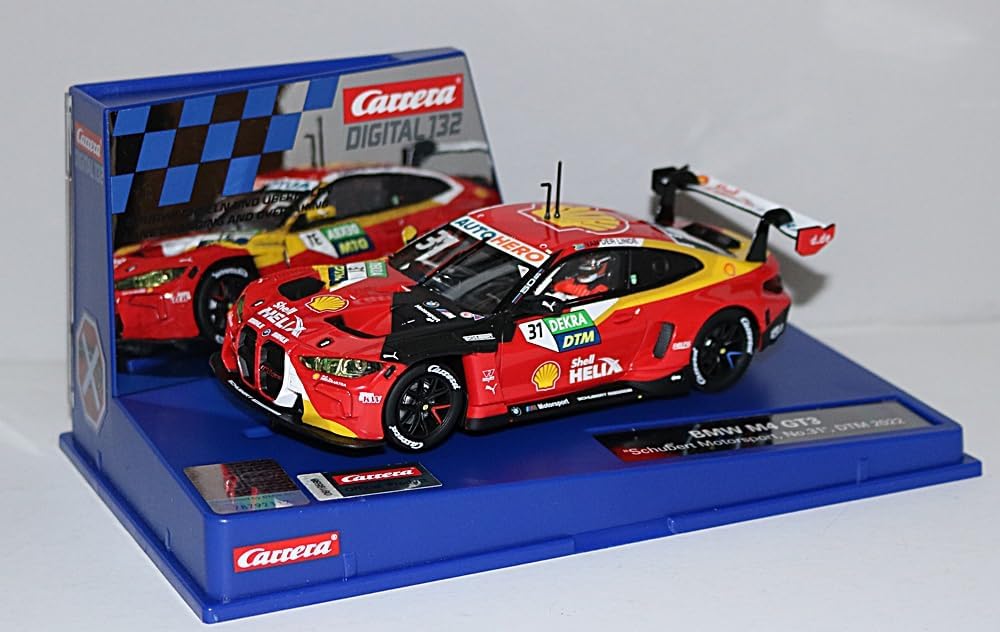 Carrera 20031077 BMW M4 GT3 Schubert Motorsport, No. 31" Vehicle, multicoloured