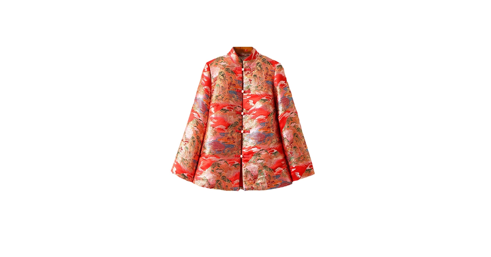 Amazon.com: Chinese New Year National Style Floral Padded