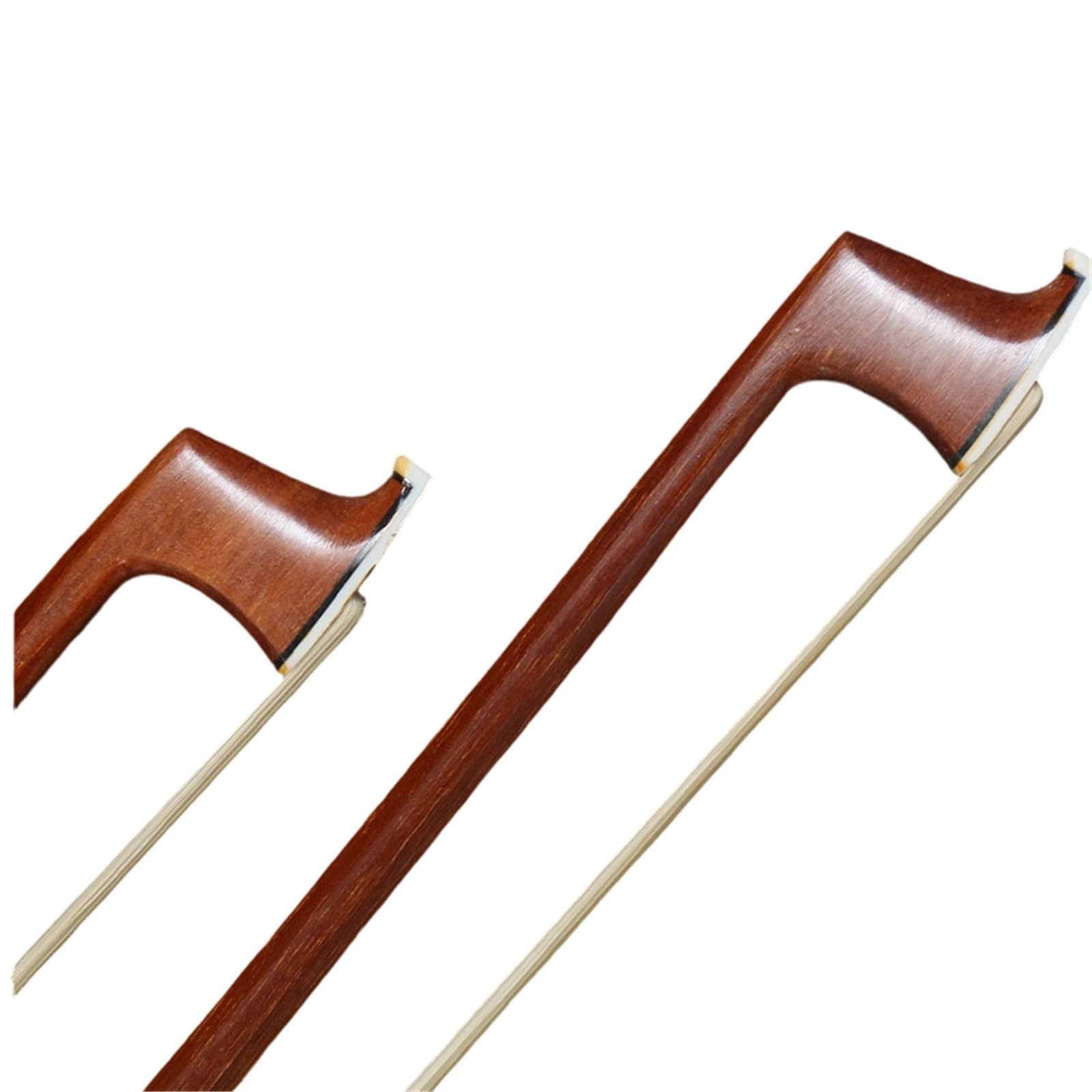 Arcos De Violín Profesionales Arco De Violín Crin Natural Sándalo Graduado Alto Rendimiento(1-4 Size)