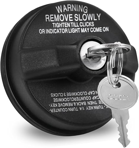 Cerradura de tapa de gasolina, tapa de gas con llave para Toyota 4Runner Tacoma Honda CRV Tundra Acura Infiniti Nissan Buick Cadillac GMC Chevy,