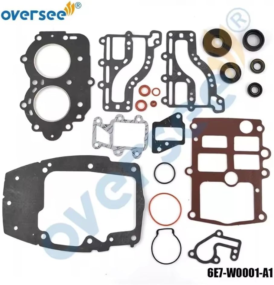 6E7/682 Crankshaft & Power Head Rebuild Kit For Yamaha Outboard Motor 2T 9.9HP 15HP 2Cyl 9.9C 15B
