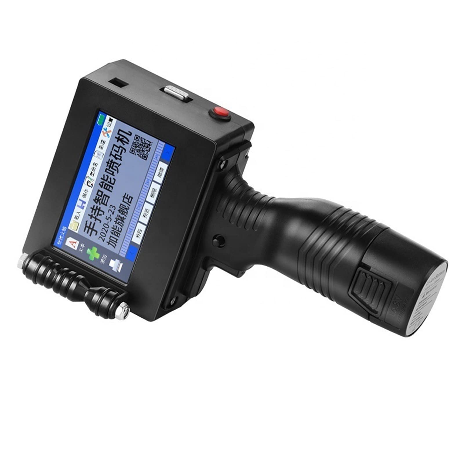 Drukarka inkjetowa 25.4mm Handheld Inkjet Drukarka Przenośne drewniane pudełko Karton Opakowanie drukarki atramentowej(25.4mm Bare metal)