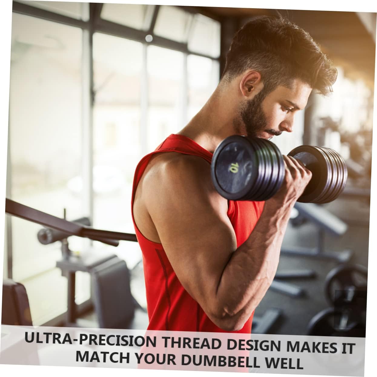 Dumbbell Connecting Rod Barbell Connector Bar Dumbbells Bar Connecting Weightlifting Equipment Accessory