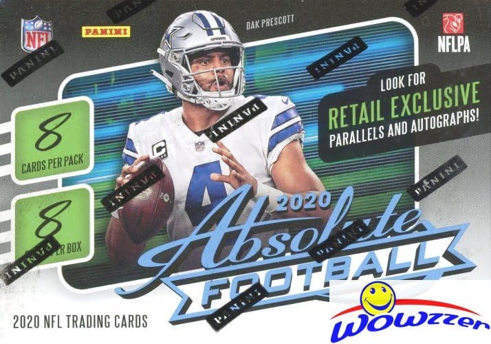 2020 Panini Absolute NFL Football HANGER box box (50 cards/bx)