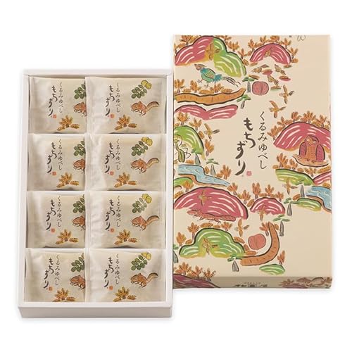 【福島のお土産】柏屋・くるみゆべし もちずり 8コ入 福島名物 お土産・贈り物・ギフト