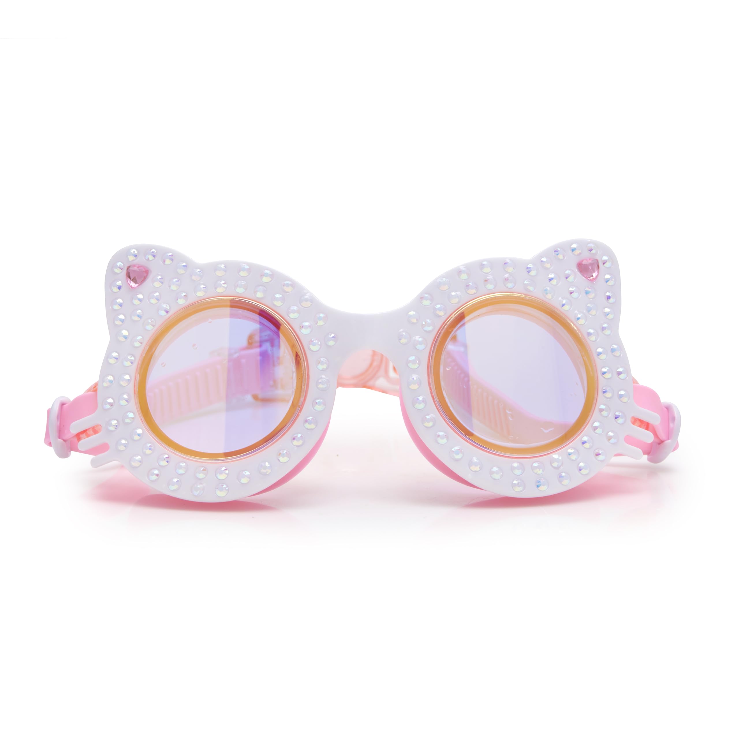 Bling2O - PURR Powder Purr, Gafas de natación infantiles. Más 6 años