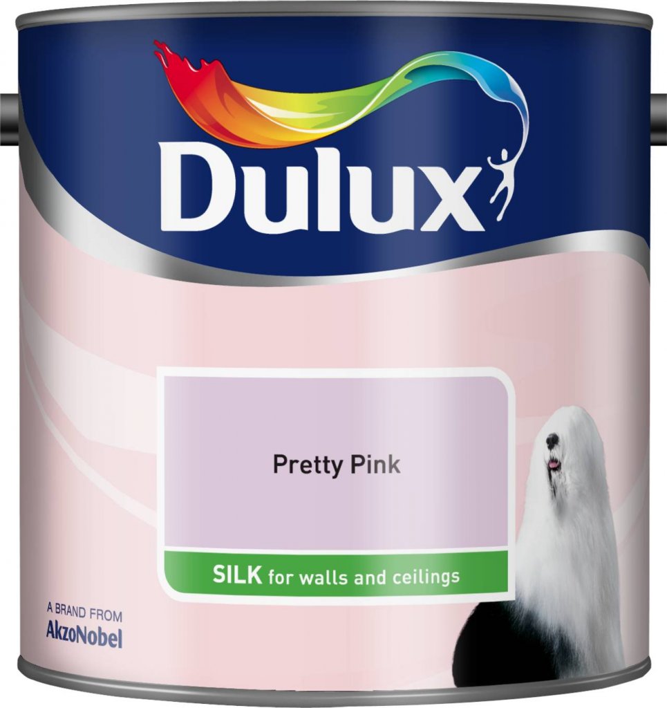 Dulux Silk 2.5L Pretty Pink (416393)
