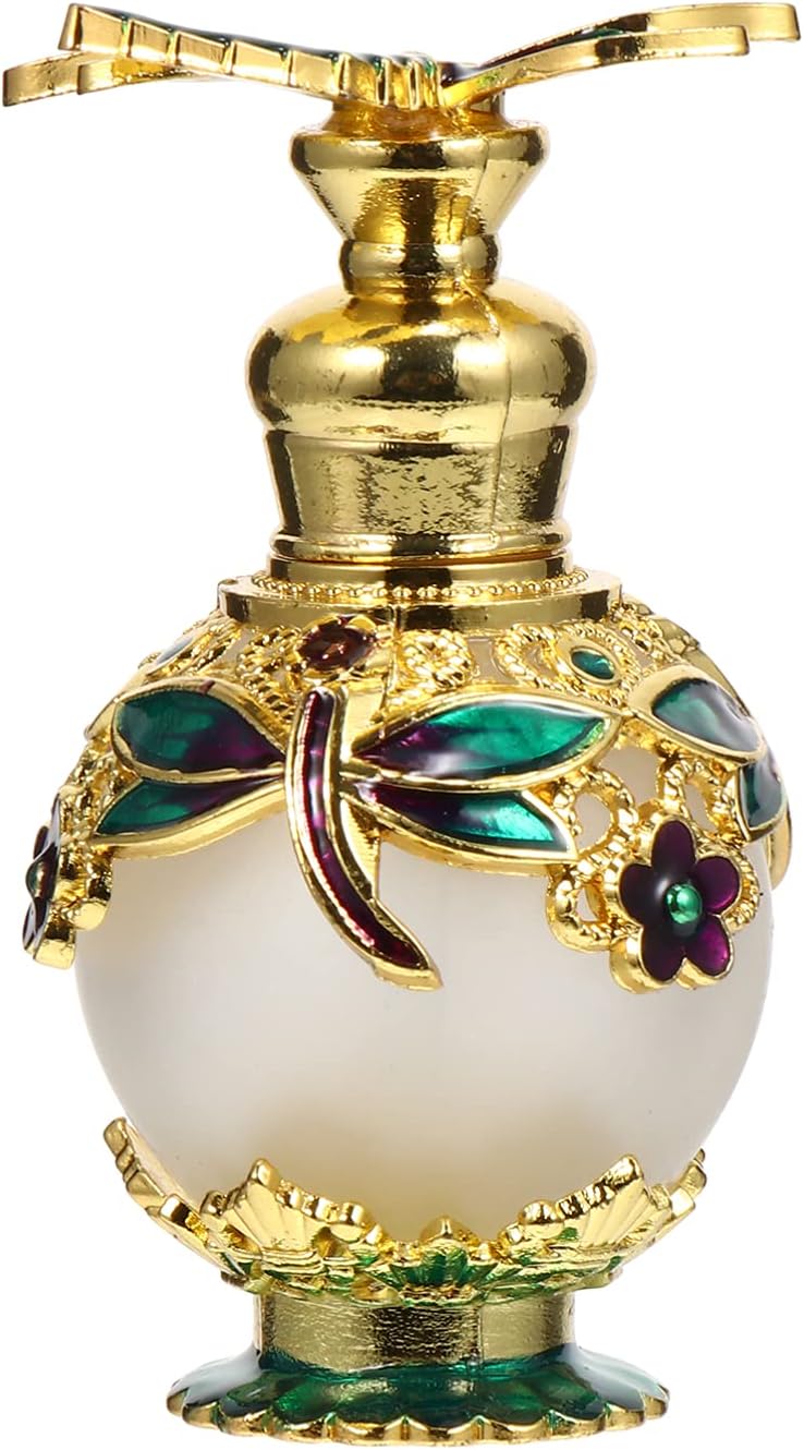 Beaupretty Crystal Perfume Bottle empty perfume spray bottles mini refillable travel perfume bottle Vintage Empty Refillable