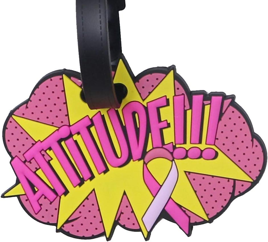 DUKAP Travel Luggage Tag with Attitude Design, Luggage Accessory for Men and Women, Attitude
