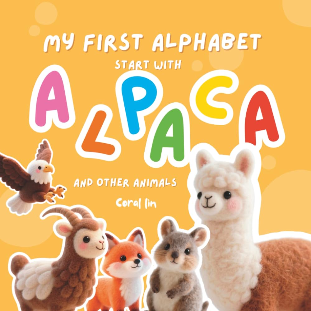 My first alphabet starts with Alpaca and other animals