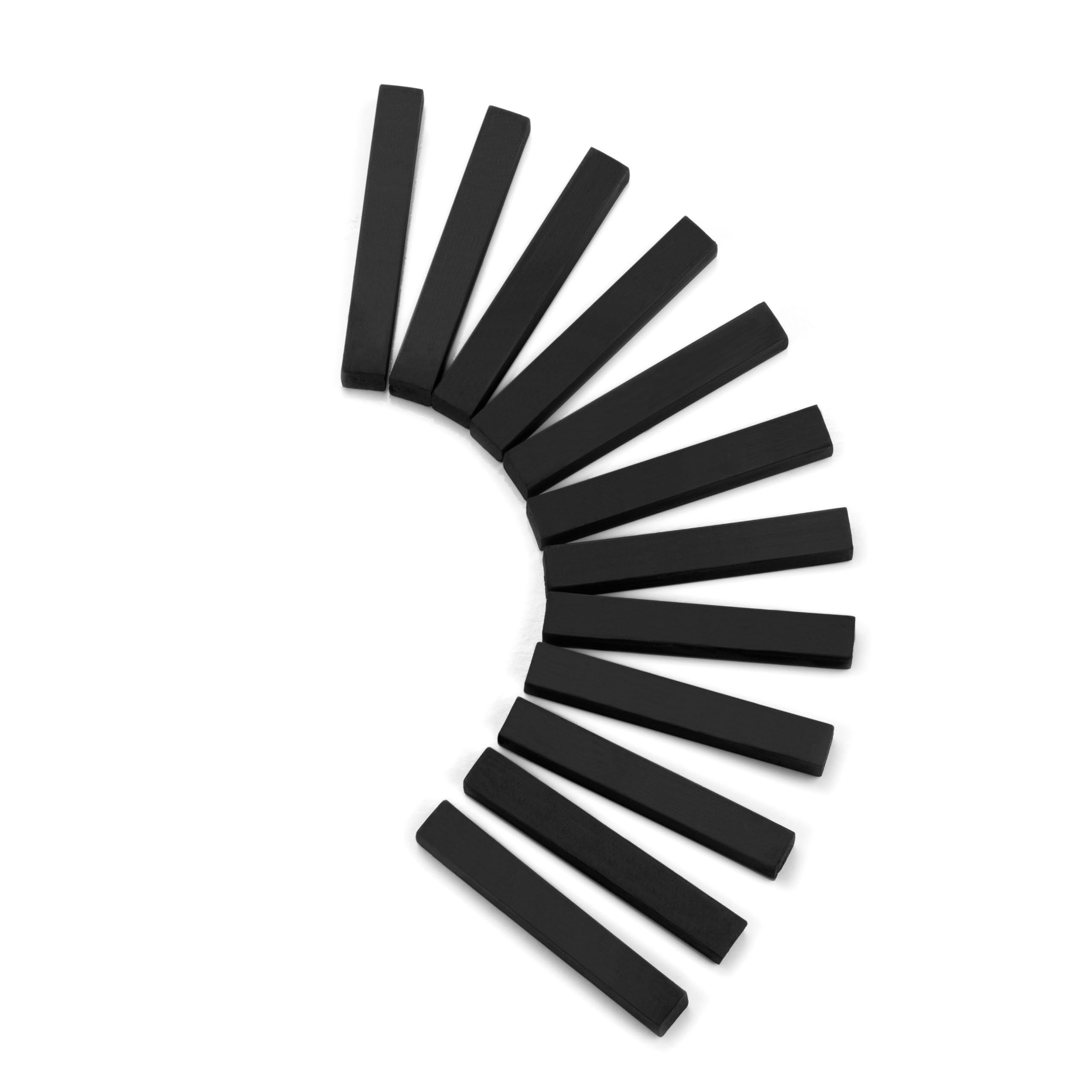 Fusain Royal & Langnickel - Pack De 12 Bâtons - Noir, Qualité Artistique - Pour Dessin, Esquisses
